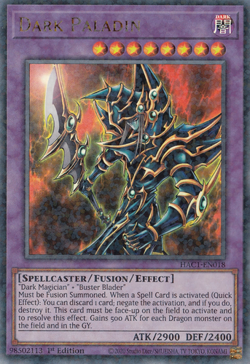 Yugioh TCG - Dark Paladin HAC1-EN018 (Duel Terminal) - Image 1