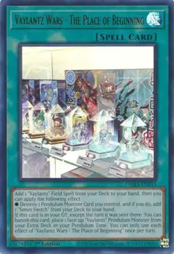 YUGIOH TCG Tactical Masters - Vaylantz Wars - The Place of Beginning TAMA-EN011 - Image 1
