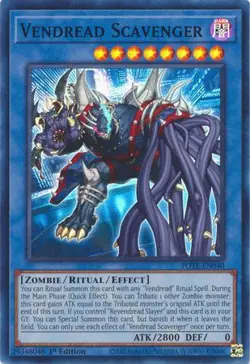 YUGIOH TCG Power of the Elements - Vendread Scavenger POTE-EN040 - Image 1