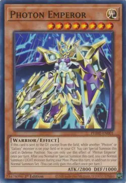 YUGIOH TCG Photon Hypernova - Photon Emperor PHHY-EN001 - Image 1