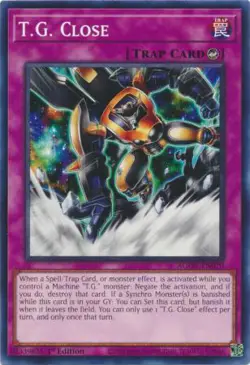 YUGIOH TCG Age of Overlord - T.G. Close AGOV-EN070 - Image 1