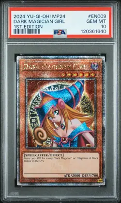 YUGIOH PSA 10 2024 Dark Magician Girl MP24-EN009 1st Edition ! - Image 1