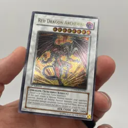 1x (LP) Red Dragon Archfiend - TDGS-EN041 - Ultimate Rare - 1st Edition YuGiOh - Image 5