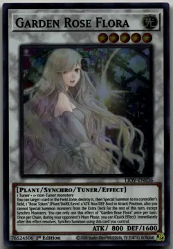 Garden Rose Flora Super Rare Lightning Overdrive LIOV-EN036 LP - Image 1