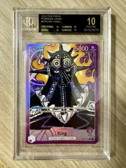 One Piece King #091 OP-01 Romance Dawn (ENG) BGS 10 BLACK LABEL - Image 1