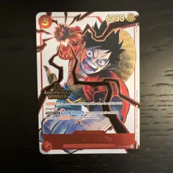 Monkey. D. Luffy OP13 3rd Anniversary Pre Release Winner Pack One Piece TCG #2 - Image 1
