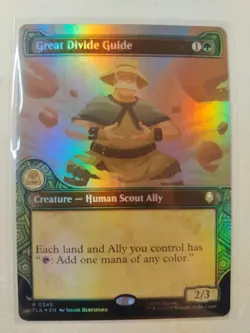 Great Divide Guide (Showcase) Avatar: The Last Airbender Foil MTG NM Magic Card - Image 1