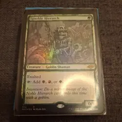MTG English Ignoble Hierarch (Showcase) NM Foil Modern Horizons 2 - Image 1