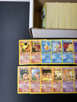 Collection Bulk Lot 600+ 1st Edition Gym Challenge Heroes Pokemon Cards Vintage - Image 2