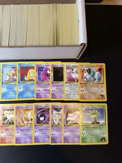 Collection Bulk Lot 600+ 1st Edition Gym Challenge Heroes Pokemon Cards Vintage - Image 3
