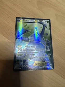 Pokemon TCG Heracross EX Full Art Holo Card 105/111 XY-Furious Fists - Image 1