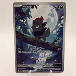 Zorua 142/086 English Pokemon White Flare Card Fresh - Image 1