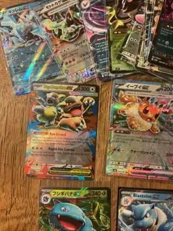 Pokemon TCG Huge EX Lot of 23 Cards Charizard, Blastoise, Venasaur, Eevee & More - Image 2