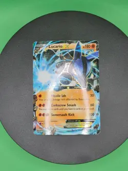 Lucario EX 54/111 XY Furious Fists Ultra Rare 2014 English Pokemon Card TCG - Image 4