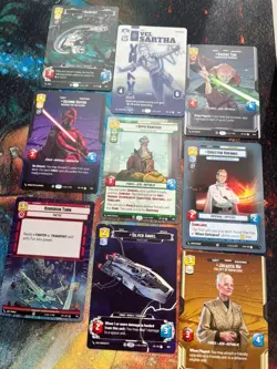 Star Wars Unlimited, 9 Card Lot - Image 1