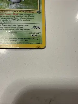 Pokemon Cards: Jungle 1st Edition Rare Holo: Vileplume 15/64 - Image 4