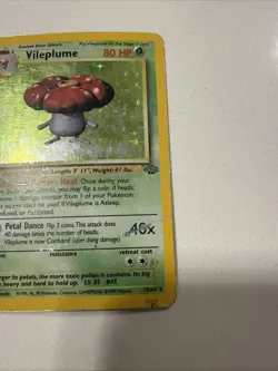 Pokemon Cards: Jungle 1st Edition Rare Holo: Vileplume 15/64 - Image 5