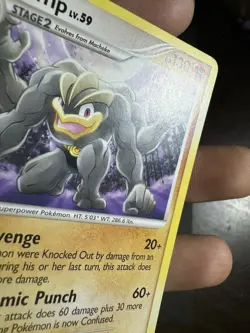 Pokemon Machamp 31/130 Rare Diamond and Pearl Rare Card NM - Image 3