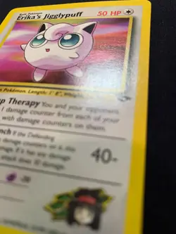 ERIKA'S JIGGLYPUFF - 69/132 - GYM CHALLENGE - POKEMON CARD - LP - Image 3