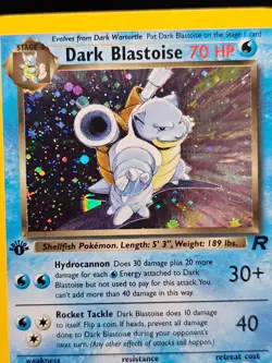 NM/EX - Dark Blastoise - 3/82 - Holo - 1st Edition - Team Rocket - Pokemon Card - Image 2