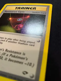 RESISTANCE GYM - 109/132 - GYM CHALLENGE - RARE POKEMON CARD - LP - Image 3