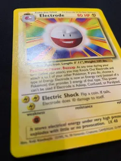 ELECTRODE - 021/102 - BASE SET - RARE POKEMON CARD - LP - Image 2