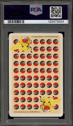Pokemon Stadium Yellow Playing Cards Jigglypuff Ace of Clubs PSA 9 Mint - Image 2