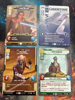 Star Wars Unlimited, 12 Card Lot - Hyperspace Art Spaceships - Image 2