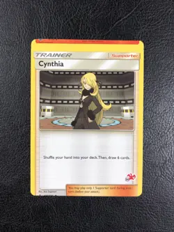 Miscut - Cynthia 119/156 - Error Misprint - Pokemon TCG - Charizard Card Number - Image 1