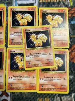 Vulpix Pokemon Card Base Set 1999 WOTC 68/102 (x7) 🔥💎 Set Of 7 - Image 2