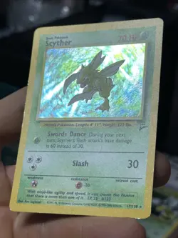 Scyther 17/130 Base Set Kingdra 8/111 Neo 2000 Vintage Pokemon Card Lot WOTC - Image 5