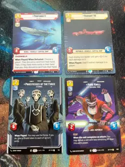 Star Wars Unlimited, 12 Card Lot - Prestige & Hyperspace art included - Image 2