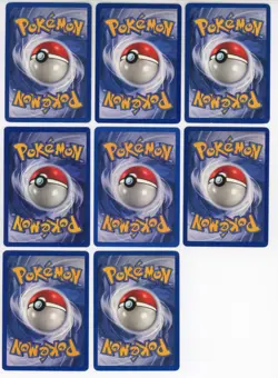 1999 Pokemon Fossil - Kabuto (card #50) - Lot of 8 (LP-NM+) - Image 2
