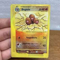 Dugtrio 10/165 Expedition Reverse Holo Vintage 2002 Pokemon Rare Card Mp - Image 1