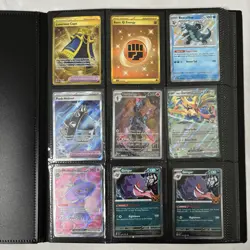 Pokemon TCG SV Era: IR/SR/FULL ART/UR/MASTER BALL HOLO Binder Cards Collection - Image 1