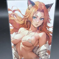 Rangiku Anime Waifu Card Doujin ACG Goddess Holo - Image 1