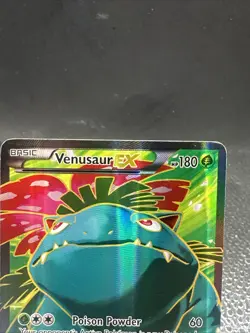 Venusaur EX 141/146 XY Base Set 2014 Full Art Holo Pokemon Card TCG - Image 3