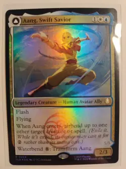 Foil Aang, Swift Savior (0204) MTG Avatar TLA -M/NM - Image 1