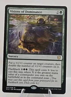 Visions of Dominance MTG Commander: Innistrad: Midnight Hunt Regular - Image 1