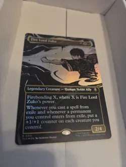 Fire Lord Zuko (Borderless) Avatar: The Last Airbender Foil - Image 1