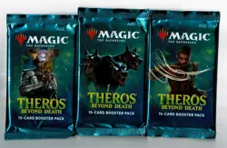 MAGIC THE GATHERING - THEROS BEYOND DEATH -5 - PACK LOT MTG NICE NEW - Image 1
