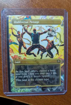 1x Multiversal Passage Borderless NM Unplayed SPM Magic MTG Standard EDH x1 - Image 1