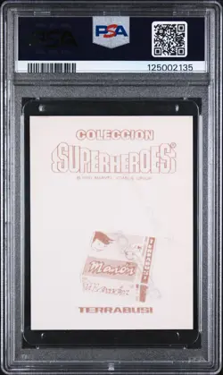 1980 MARVEL TERRABUSI (NICK FURY) #258 NICK FURIA PSA 6 - Image 2