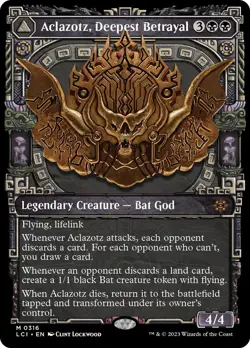 Aclazotz, Deepest Betrayal // Temple of the Dead (Showcase) [The Lost Caverns of - Image 1