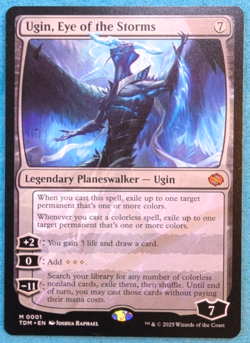 x1 Ugin, Eye of the Storms Tarkir: Dragonstorm Regular - Planeswalker - #1 - Image 2