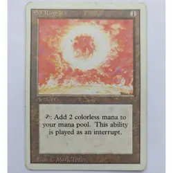 Sol Ring, Revised Edition (3ED) #274, HP MTG - Image 1