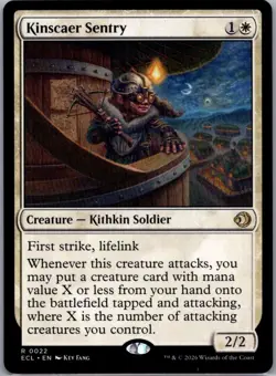 Kinscaer Sentry (R) #22 Lorwyn Eclipsed MTG NM - Image 1