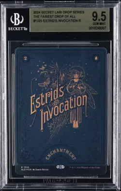 2024 SECRET LAIR DROP SERIES THE FAIREST DROP OF ALL ESTRID'S INVOCATION BGS 9.5 - Image 1