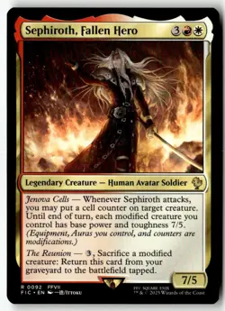 Sephiroth, Fallen Hero R Commander: FINAL FANTASY 92 NM - Image 1