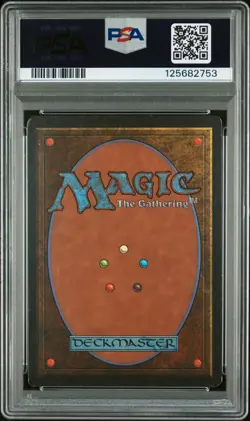 MTG - Shivan Dragon - Revised Edition Magic - Graded PSA 6 - Image 2